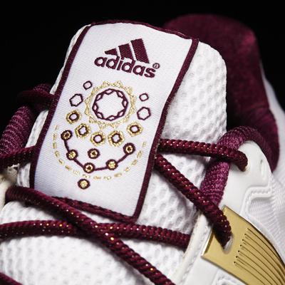 Adidas Mens adiPower Stabil 11 Limited Edition Indoor Shoes - White/Gold - main image